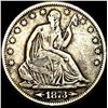 Image 1 : 1873-S Silver Half Dollar (Arrows) LIGHTLY CIRCULATED