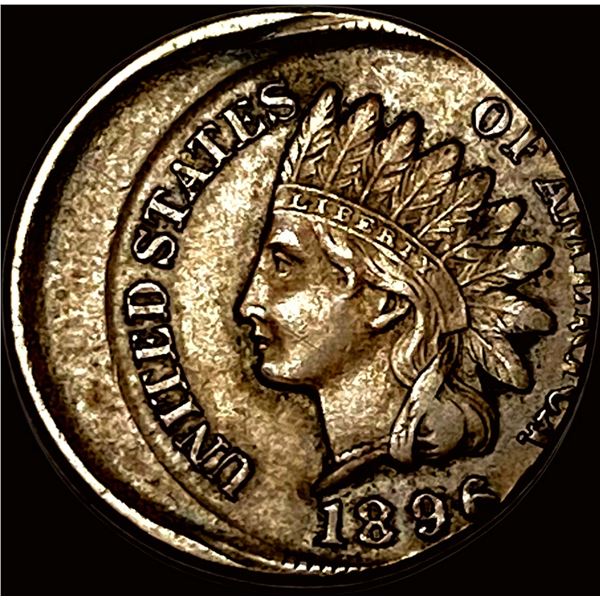 1896 Indian Head Cent NEARLY UNCIRCULATED