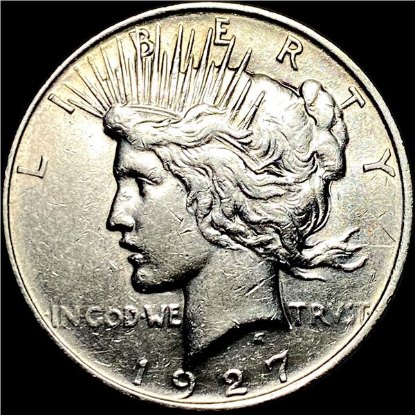 1927 Silver Peace Dollar CLOSELY UNCIRCULATED