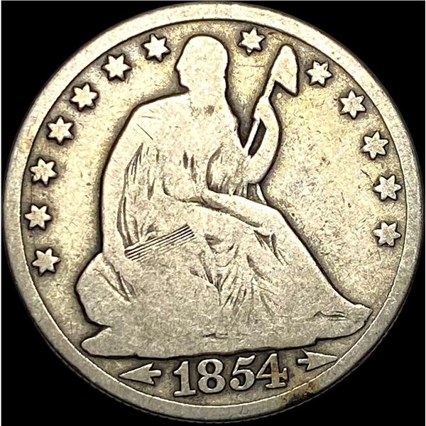 1854-O Silver Half Dollar NICELY CIRCULATED