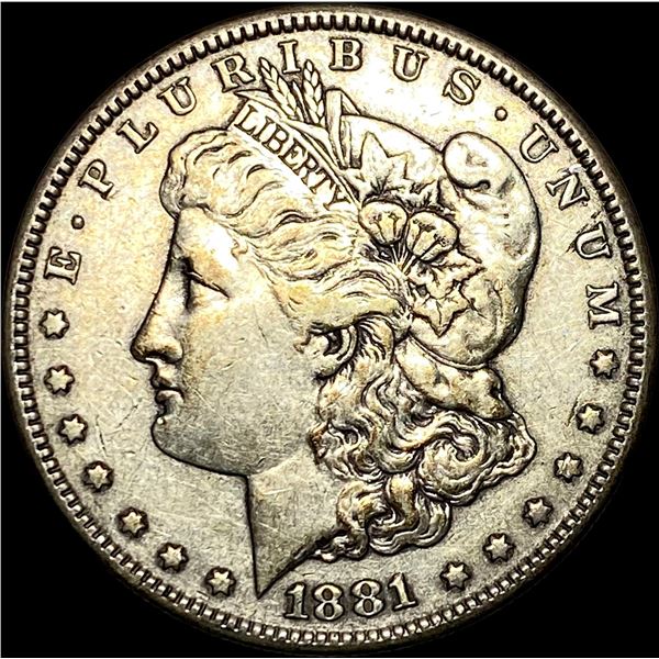 1881-S Silver Morgan Dollar NEARLY UNCIRCULATED