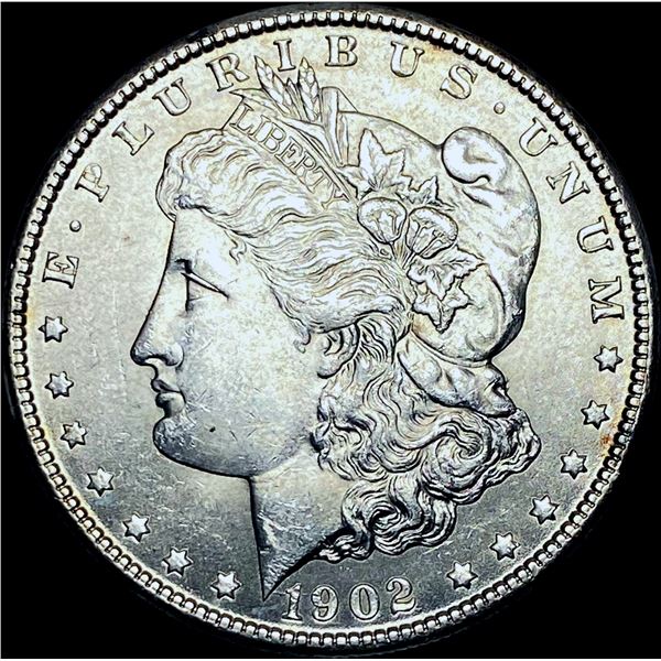 1902-S Silver Morgan Dollar CHOICE BU