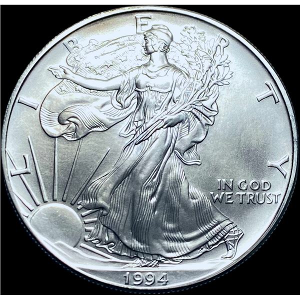 1994 Silver American Eagle $1 SUPERB GEM BU