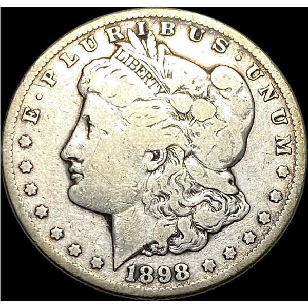 1898-S Silver Morgan Dollar NICELY CIRCULATED