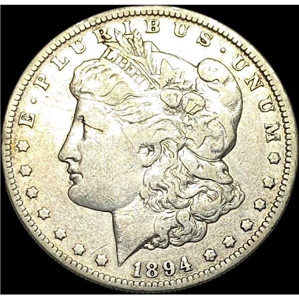 1894-O Silver Morgan Dollar LIGHTLY CIRCULATED