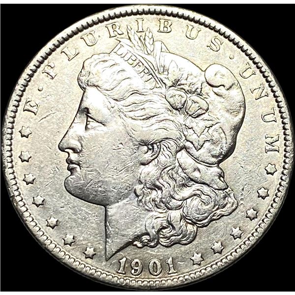1901 Morgan Silver Dollar NEARLY UNCIRCULATED