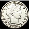Image 1 : 1900 Barber Silver Quarter CLOSELY UNCIRCULATED