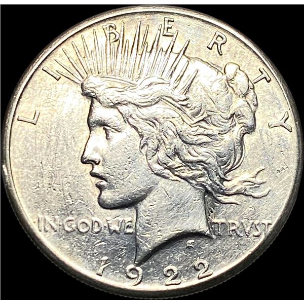 1922 Silver Peace Dollar CLOSELY UNCIRCULATED
