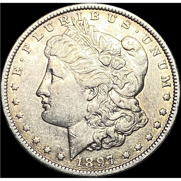 1897-O Silver Morgan Dollar NEARLY UNCIRCULATED
