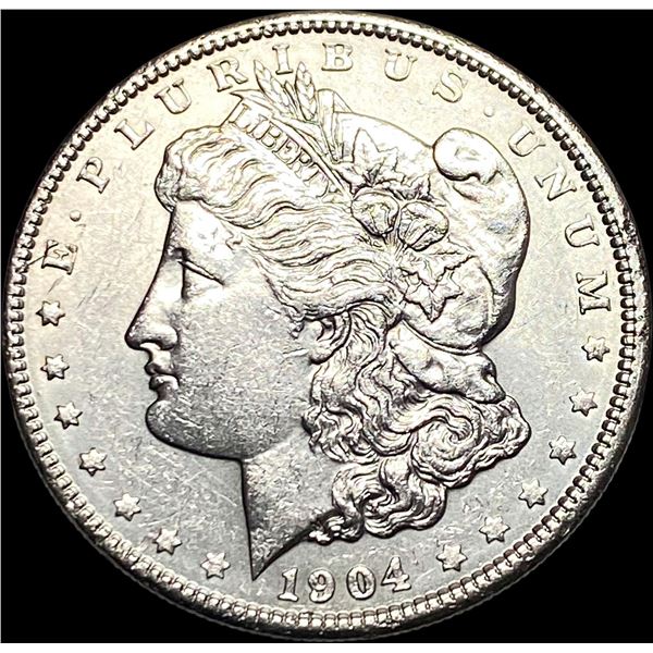 1904-S Silver Morgan Dollar CLOSELY UNCIRCULATED