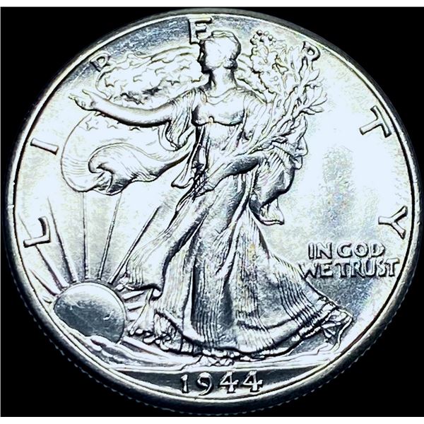 1944-D Silver Walking Liberty Half Dollar CHOICE BU