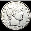 Image 1 : 1899 Silver Half Dollar (Barber) CLOSELY UNCIRCULATED