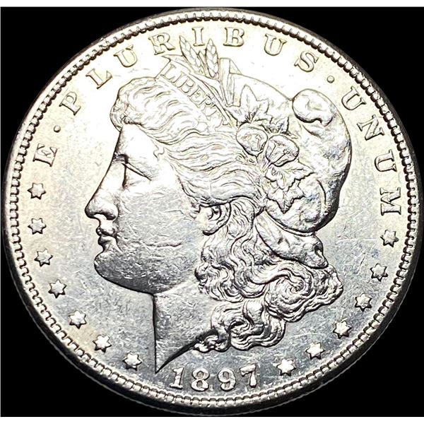1897-S Silver Morgan Dollar CLOSELY UNCIRCULATED