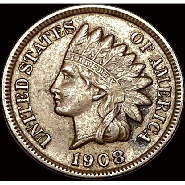 1908-S Indian Head Cent NEARLY UNCIRCULATED