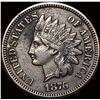 Image 1 : 1876 Indian Head Cent NEARLY UNCIRCULATED