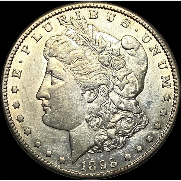 1898-S Silver Morgan Dollar CLOSELY UNCIRCULATED