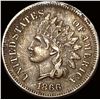 Image 1 : 1866 Indian Head Cent NEARLY UNCIRCULATED