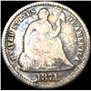 Image 1 : 1871 Silver Half Dime NICELY CIRCULATED