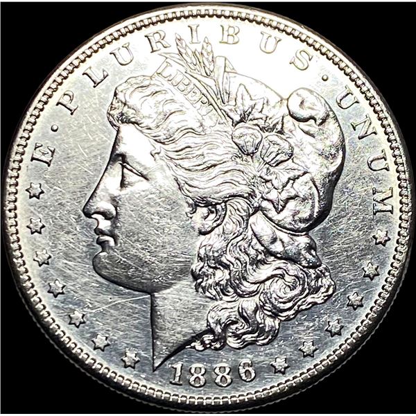 1886 Morgan Silver Dollar CLOSELY UNCIRCULATED