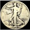 Image 1 : 1921 Silver Half Dollar Walking Liberty NICELY CIRCULATED