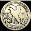 Image 2 : 1921 Silver Half Dollar Walking Liberty NICELY CIRCULATED