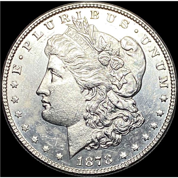 1878-S Silver Morgan Dollar CLOSELY UNCIRCULATED
