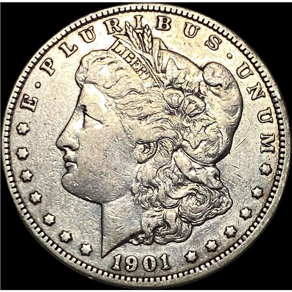 1901-O Silver Morgan Dollar NEARLY UNCIRCULATED