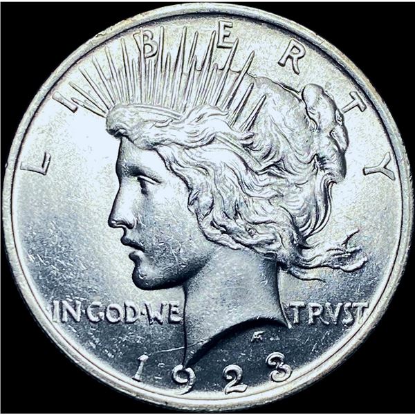 1923 Silver Peace Dollar CHOICE BU