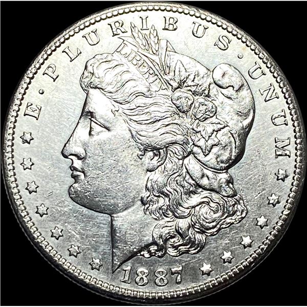 1887 Morgan Silver Dollar CLOSELY UNCIRCULATED