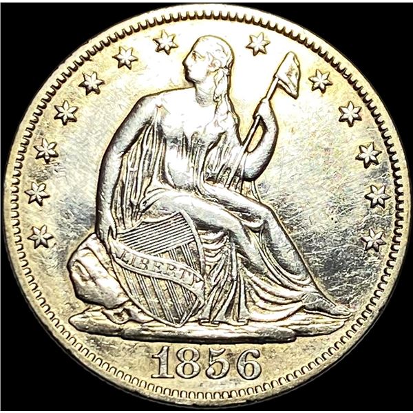 1856-O Silver Half Dollar CLOSELY UNCIRCULATED