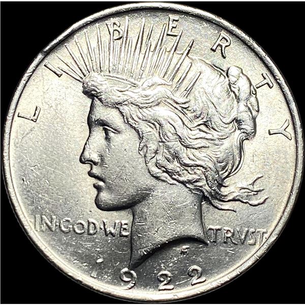 1922 Silver Peace Dollar CLOSELY UNCIRCULATED