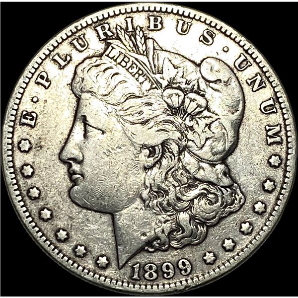 1899 Morgan Silver Dollar NEARLY UNCIRCULATED