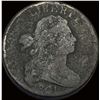 Image 1 : 1801 Draped Bust Large Cent NICELY CIRCULATED
