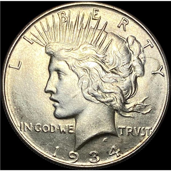 1934 Silver Peace Dollar UNCIRCULATED