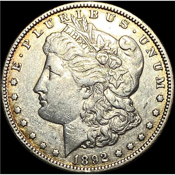 1892-O Silver Morgan Dollar NEARLY UNCIRCULATED