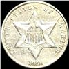 Image 1 : 1859 Silver Three-Cent Piece CLOSELY UNCIRCULATED
