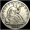 Image 1 : 1869 Seated Liberty Half Dollar LIGHTLY CIRCULATED