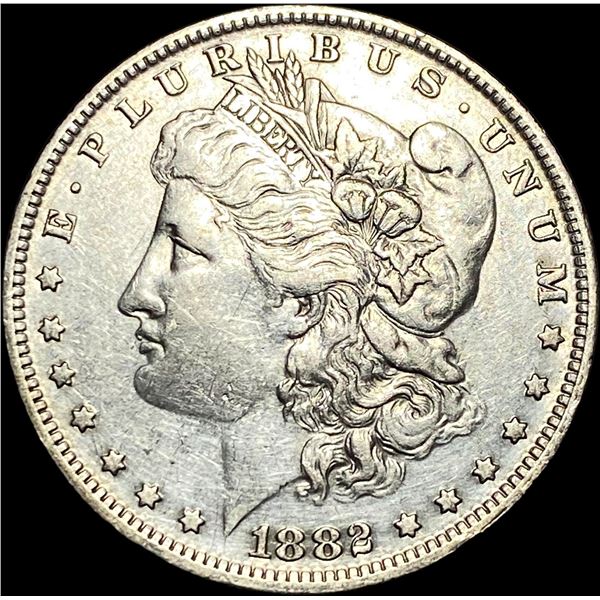 1882-S Silver Morgan Dollar NEARLY UNCIRCULATED
