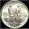 Image 2 : 1936 Silver Half Dollar Daniel Boone Commemorative UNCIRCULATED