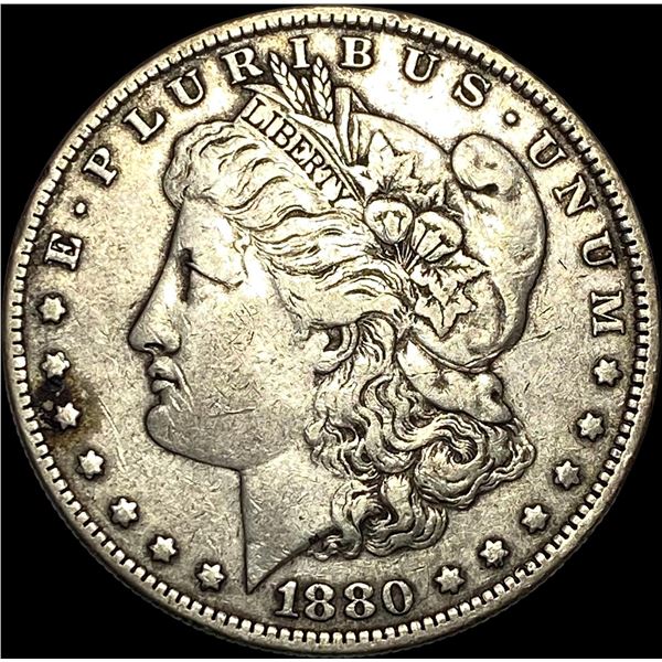 1880 Morgan Silver Dollar NEARLY UNCIRCULATED