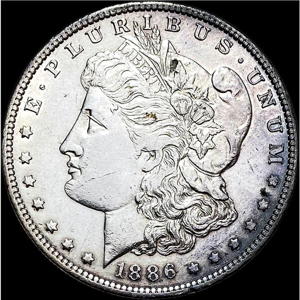1886-O Morgan Silver Dollar CLOSELY  UNCIRCULATED