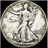 1938-D Walking Liberty Half Dollar LIGHTLY  CIRCULATED