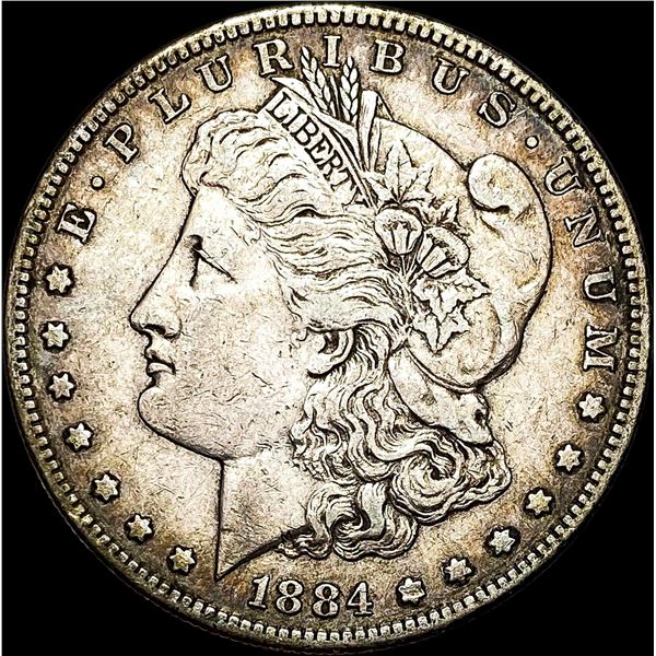 1884-S Silver Morgan Dollar NEARLY  UNCIRCULATED