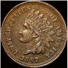 Image 1 : 1867 Indian Head Cent NEARLY UNCIRCULATED