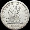 1858-S Seated Liberty Quarter NEARLY  UNCIRCULATED