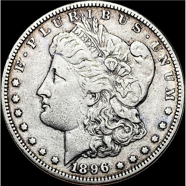 1896-S Silver Morgan Dollar NEARLY  UNCIRCULATED