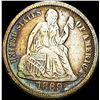 Image 1 : 1869-S Seated Liberty Dime NEARLY  UNCIRCULATED