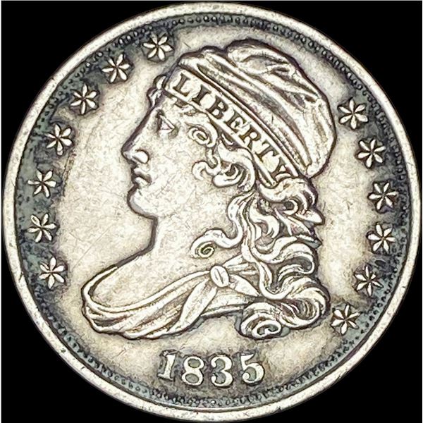 1835 Capped Bust Dime CLOSELY UNCIRCULATED