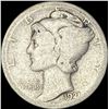 Image 1 : 1921 Silver Mercury Dime NICELY CIRCULATED