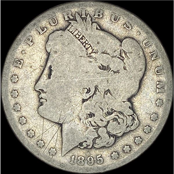 1895-S Silver Morgan Dollar NICELY CIRCULATED